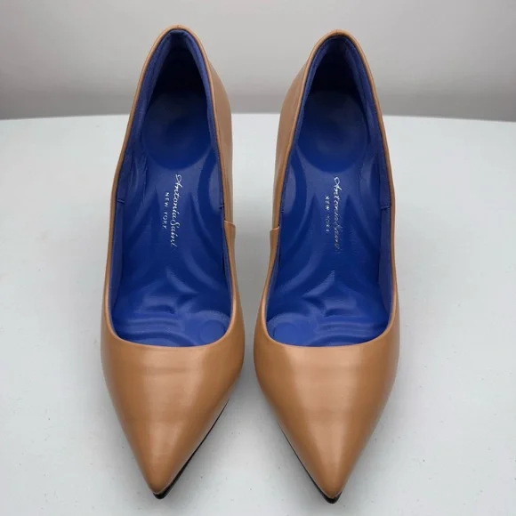 NIB Antonia Saint NY Women’s Victoria High Heel Size 8.5 in Nude